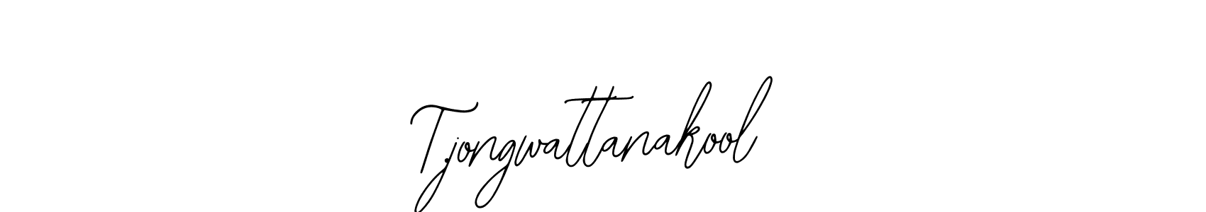 How to Draw T.jongwattanakool signature style? Bearetta-2O07w is a latest design signature styles for name T.jongwattanakool. T.jongwattanakool signature style 12 images and pictures png