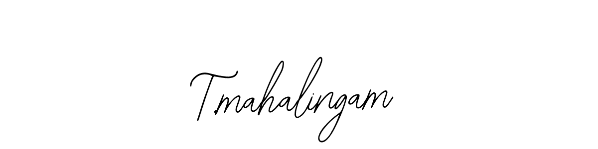 Make a beautiful signature design for name T.mahalingam. Use this online signature maker to create a handwritten signature for free. T.mahalingam signature style 12 images and pictures png