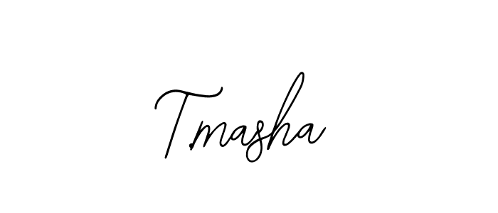 Similarly Bearetta-2O07w is the best handwritten signature design. Signature creator online .You can use it as an online autograph creator for name T.masha. T.masha signature style 12 images and pictures png