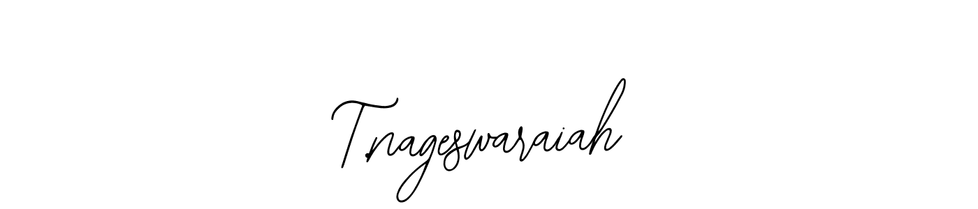 Similarly Bearetta-2O07w is the best handwritten signature design. Signature creator online .You can use it as an online autograph creator for name T.nageswaraiah. T.nageswaraiah signature style 12 images and pictures png