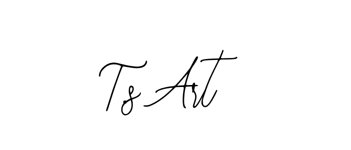 Create a beautiful signature design for name T.s Art. With this signature (Bearetta-2O07w) fonts, you can make a handwritten signature for free. T.s Art signature style 12 images and pictures png