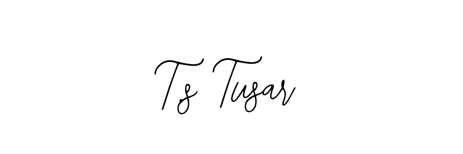 Create a beautiful signature design for name T.s Tusar. With this signature (Bearetta-2O07w) fonts, you can make a handwritten signature for free. T.s Tusar signature style 12 images and pictures png