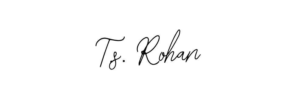 Make a short T.s. Rohan signature style. Manage your documents anywhere anytime using Bearetta-2O07w. Create and add eSignatures, submit forms, share and send files easily. T.s. Rohan signature style 12 images and pictures png