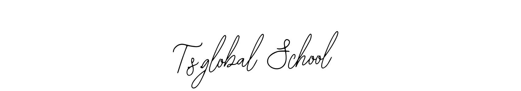 How to Draw T.s.global School signature style? Bearetta-2O07w is a latest design signature styles for name T.s.global School. T.s.global School signature style 12 images and pictures png