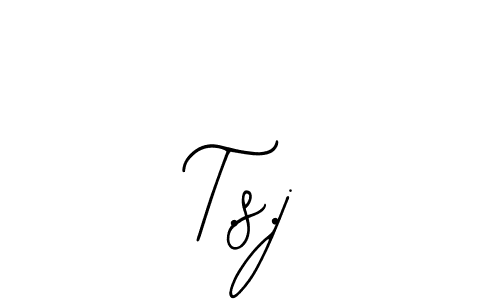 You can use this online signature creator to create a handwritten signature for the name T.s.j. This is the best online autograph maker. T.s.j signature style 12 images and pictures png