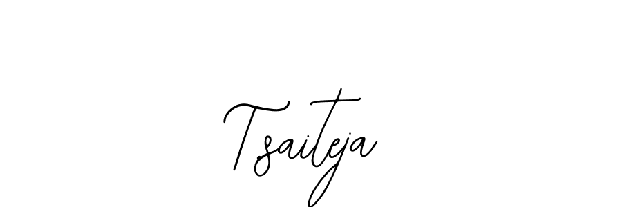 How to make T.saiteja signature? Bearetta-2O07w is a professional autograph style. Create handwritten signature for T.saiteja name. T.saiteja signature style 12 images and pictures png