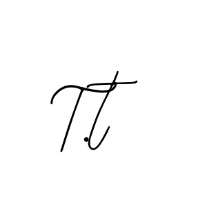 How to make T.t name signature. Use Bearetta-2O07w style for creating short signs online. This is the latest handwritten sign. T.t signature style 12 images and pictures png