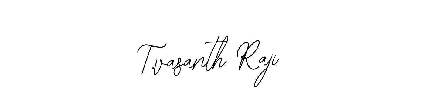 Make a beautiful signature design for name T.vasanth Raji. Use this online signature maker to create a handwritten signature for free. T.vasanth Raji signature style 12 images and pictures png