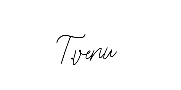 Create a beautiful signature design for name T.venu. With this signature (Bearetta-2O07w) fonts, you can make a handwritten signature for free. T.venu signature style 12 images and pictures png