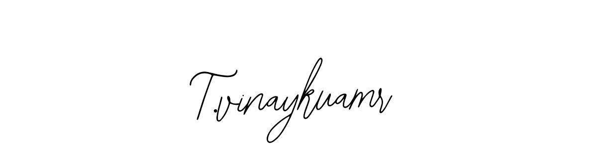 You should practise on your own different ways (Bearetta-2O07w) to write your name (T.vinaykuamr) in signature. don't let someone else do it for you. T.vinaykuamr signature style 12 images and pictures png