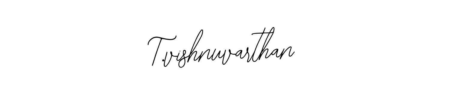 It looks lik you need a new signature style for name T.vishnuvarthan. Design unique handwritten (Bearetta-2O07w) signature with our free signature maker in just a few clicks. T.vishnuvarthan signature style 12 images and pictures png