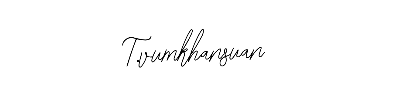 You can use this online signature creator to create a handwritten signature for the name T.vumkhansuan. This is the best online autograph maker. T.vumkhansuan signature style 12 images and pictures png