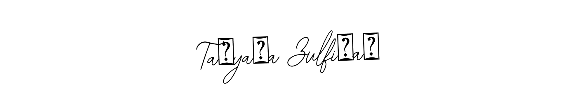 It looks lik you need a new signature style for name Taیyaبa Zulfiقaر. Design unique handwritten (Bearetta-2O07w) signature with our free signature maker in just a few clicks. Taیyaبa Zulfiقaر signature style 12 images and pictures png
