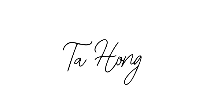 You can use this online signature creator to create a handwritten signature for the name Ta Hong. This is the best online autograph maker. Ta Hong signature style 12 images and pictures png