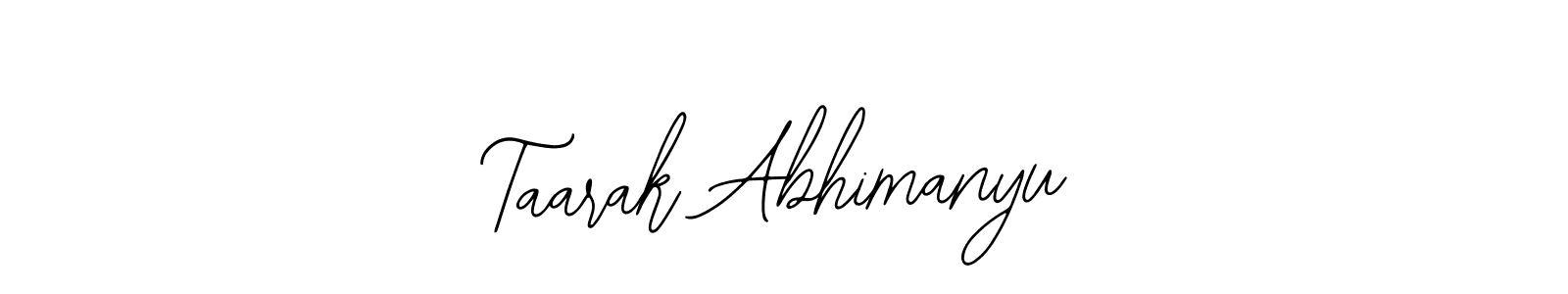 Here are the top 10 professional signature styles for the name Taarak Abhimanyu. These are the best autograph styles you can use for your name. Taarak Abhimanyu signature style 12 images and pictures png