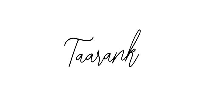 Design your own signature with our free online signature maker. With this signature software, you can create a handwritten (Bearetta-2O07w) signature for name Taarank. Taarank signature style 12 images and pictures png