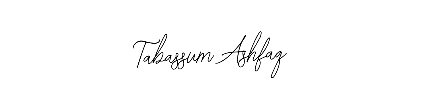 How to make Tabassum Ashfaq signature? Bearetta-2O07w is a professional autograph style. Create handwritten signature for Tabassum Ashfaq name. Tabassum Ashfaq signature style 12 images and pictures png