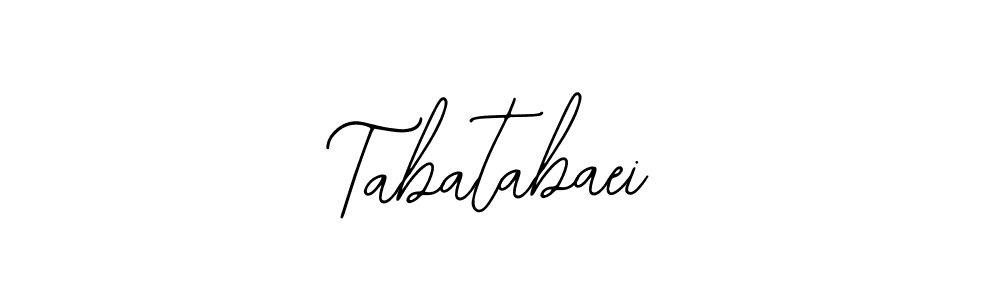 Similarly Bearetta-2O07w is the best handwritten signature design. Signature creator online .You can use it as an online autograph creator for name Tabatabaei. Tabatabaei signature style 12 images and pictures png