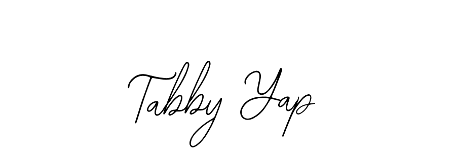 It looks lik you need a new signature style for name Tabby Yap. Design unique handwritten (Bearetta-2O07w) signature with our free signature maker in just a few clicks. Tabby Yap signature style 12 images and pictures png