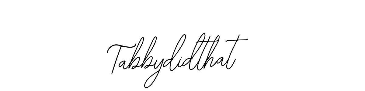 if you are searching for the best signature style for your name Tabbydidthat. so please give up your signature search. here we have designed multiple signature styles  using Bearetta-2O07w. Tabbydidthat signature style 12 images and pictures png