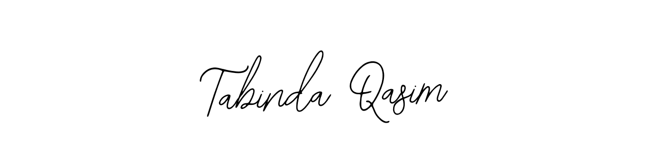 if you are searching for the best signature style for your name Tabinda Qasim. so please give up your signature search. here we have designed multiple signature styles  using Bearetta-2O07w. Tabinda Qasim signature style 12 images and pictures png