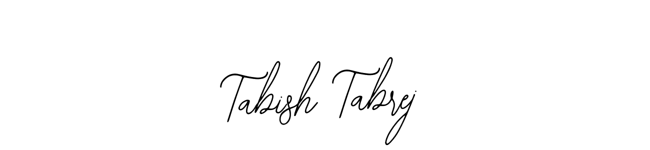 Make a short Tabish Tabrej signature style. Manage your documents anywhere anytime using Bearetta-2O07w. Create and add eSignatures, submit forms, share and send files easily. Tabish Tabrej signature style 12 images and pictures png