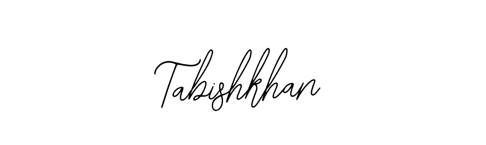 How to make Tabishkhan signature? Bearetta-2O07w is a professional autograph style. Create handwritten signature for Tabishkhan name. Tabishkhan signature style 12 images and pictures png