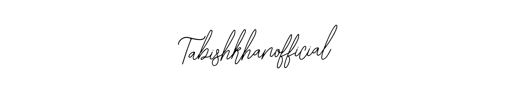 This is the best signature style for the Tabishkhanofficial name. Also you like these signature font (Bearetta-2O07w). Mix name signature. Tabishkhanofficial signature style 12 images and pictures png
