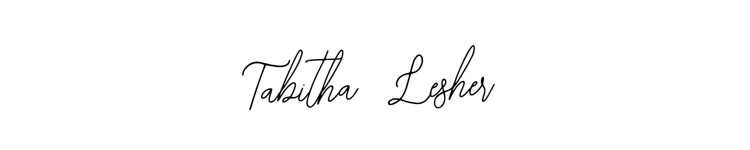 Make a beautiful signature design for name Tabitha  Lesher. Use this online signature maker to create a handwritten signature for free. Tabitha  Lesher signature style 12 images and pictures png