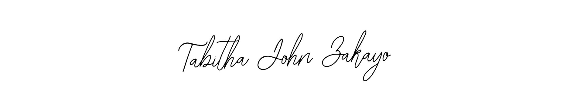 Create a beautiful signature design for name Tabitha John Zakayo. With this signature (Bearetta-2O07w) fonts, you can make a handwritten signature for free. Tabitha John Zakayo signature style 12 images and pictures png