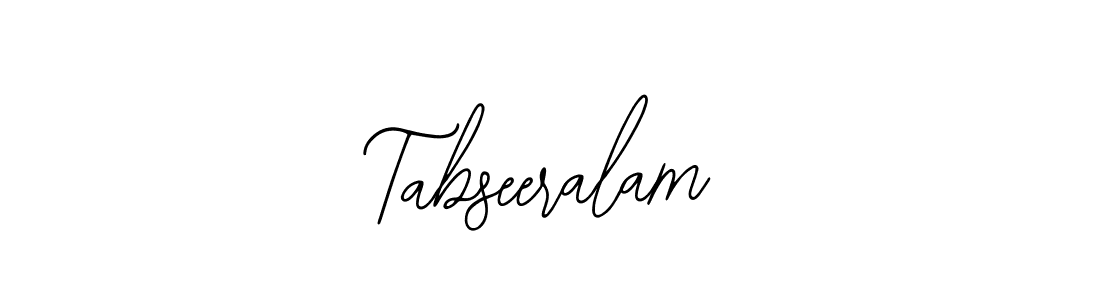 Use a signature maker to create a handwritten signature online. With this signature software, you can design (Bearetta-2O07w) your own signature for name Tabseeralam. Tabseeralam signature style 12 images and pictures png