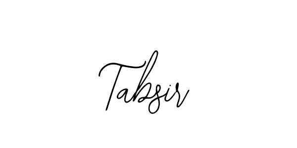 Design your own signature with our free online signature maker. With this signature software, you can create a handwritten (Bearetta-2O07w) signature for name Tabsir. Tabsir signature style 12 images and pictures png