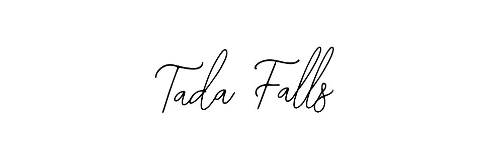 Similarly Bearetta-2O07w is the best handwritten signature design. Signature creator online .You can use it as an online autograph creator for name Tada Falls. Tada Falls signature style 12 images and pictures png