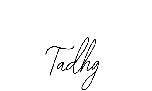 Tadhg stylish signature style. Best Handwritten Sign (Bearetta-2O07w) for my name. Handwritten Signature Collection Ideas for my name Tadhg. Tadhg signature style 12 images and pictures png