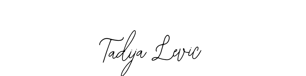 Design your own signature with our free online signature maker. With this signature software, you can create a handwritten (Bearetta-2O07w) signature for name Tadija Levic. Tadija Levic signature style 12 images and pictures png