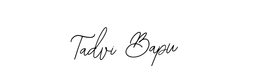 You can use this online signature creator to create a handwritten signature for the name Tadvi Bapu. This is the best online autograph maker. Tadvi Bapu signature style 12 images and pictures png