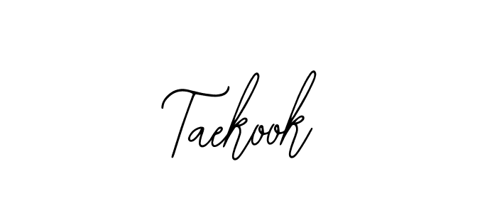 Design your own signature with our free online signature maker. With this signature software, you can create a handwritten (Bearetta-2O07w) signature for name Taekook. Taekook signature style 12 images and pictures png