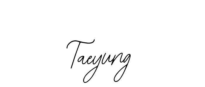 Make a beautiful signature design for name Taeyung. With this signature (Bearetta-2O07w) style, you can create a handwritten signature for free. Taeyung signature style 12 images and pictures png