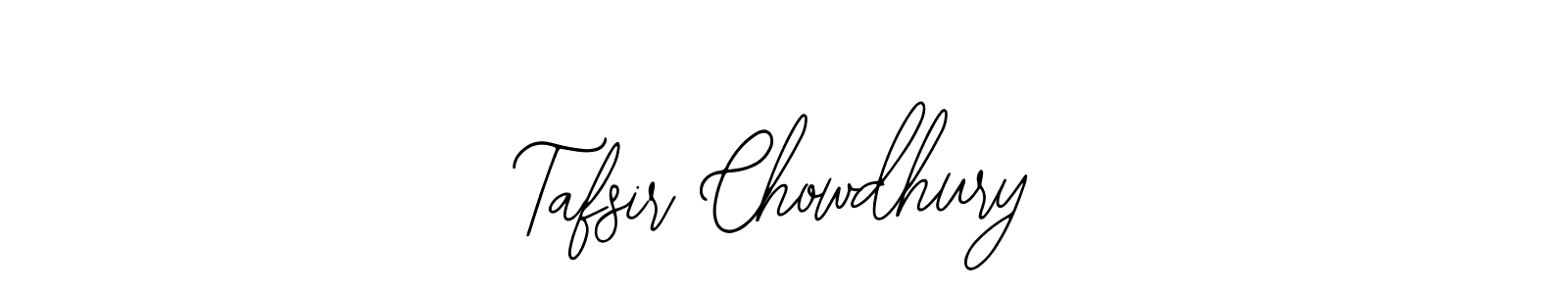 Create a beautiful signature design for name Tafsir Chowdhury. With this signature (Bearetta-2O07w) fonts, you can make a handwritten signature for free. Tafsir Chowdhury signature style 12 images and pictures png