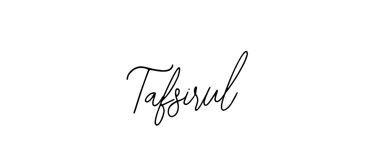 Design your own signature with our free online signature maker. With this signature software, you can create a handwritten (Bearetta-2O07w) signature for name Tafsirul. Tafsirul signature style 12 images and pictures png