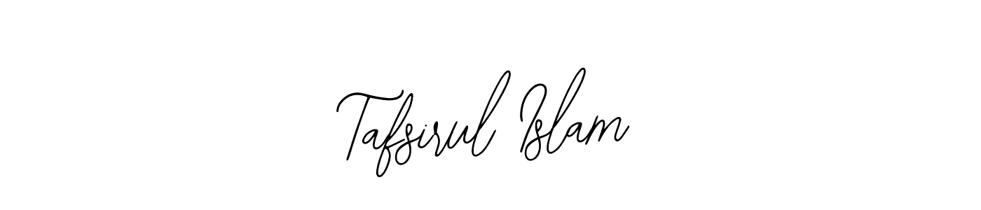 How to Draw Tafsirul Islam signature style? Bearetta-2O07w is a latest design signature styles for name Tafsirul Islam. Tafsirul Islam signature style 12 images and pictures png
