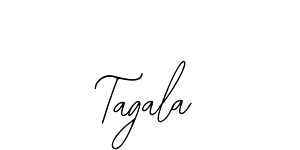 You should practise on your own different ways (Bearetta-2O07w) to write your name (Tagala) in signature. don't let someone else do it for you. Tagala signature style 12 images and pictures png