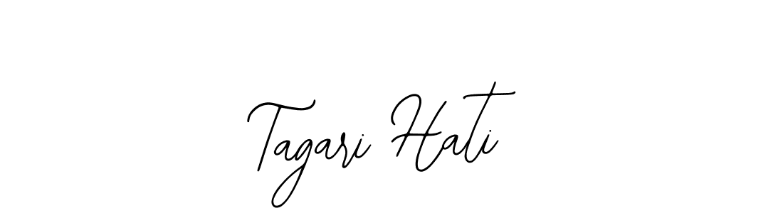 The best way (Bearetta-2O07w) to make a short signature is to pick only two or three words in your name. The name Tagari Hati include a total of six letters. For converting this name. Tagari Hati signature style 12 images and pictures png