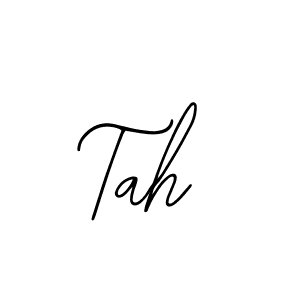Make a beautiful signature design for name Tah. With this signature (Bearetta-2O07w) style, you can create a handwritten signature for free. Tah signature style 12 images and pictures png
