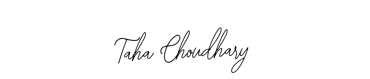 It looks lik you need a new signature style for name Taha Choudhary. Design unique handwritten (Bearetta-2O07w) signature with our free signature maker in just a few clicks. Taha Choudhary signature style 12 images and pictures png