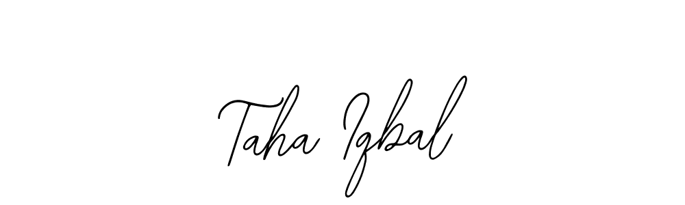Taha Iqbal stylish signature style. Best Handwritten Sign (Bearetta-2O07w) for my name. Handwritten Signature Collection Ideas for my name Taha Iqbal. Taha Iqbal signature style 12 images and pictures png