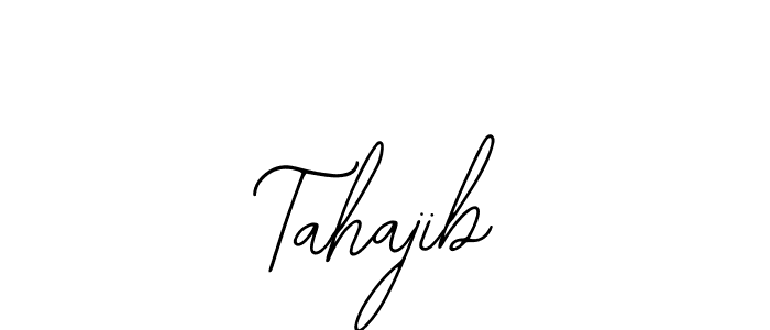 Similarly Bearetta-2O07w is the best handwritten signature design. Signature creator online .You can use it as an online autograph creator for name Tahajib. Tahajib signature style 12 images and pictures png