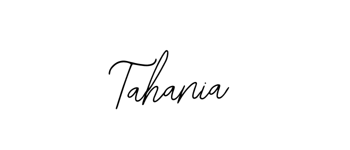 Make a beautiful signature design for name Tahania. With this signature (Bearetta-2O07w) style, you can create a handwritten signature for free. Tahania signature style 12 images and pictures png