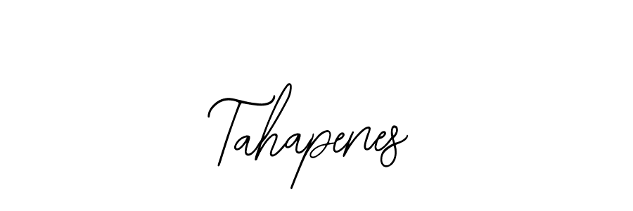 The best way (Bearetta-2O07w) to make a short signature is to pick only two or three words in your name. The name Tahapenes include a total of six letters. For converting this name. Tahapenes signature style 12 images and pictures png