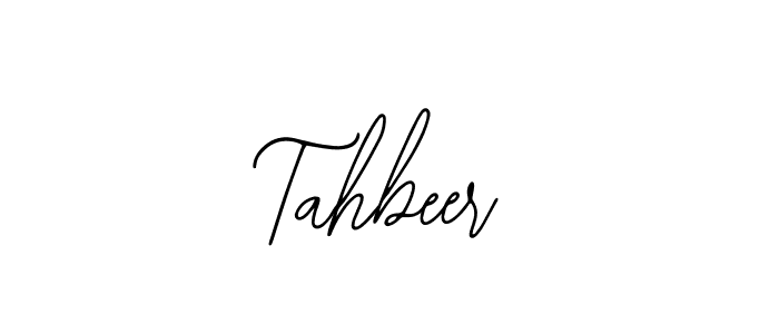 Make a beautiful signature design for name Tahbeer. With this signature (Bearetta-2O07w) style, you can create a handwritten signature for free. Tahbeer signature style 12 images and pictures png